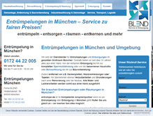 Tablet Screenshot of entruempel.de